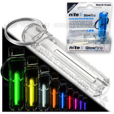 Nite GlowRing - Glow In The Dark - Tritium - Clear Case - Nine Colours Available