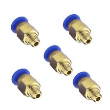 Push Fitting PC4-M6 Remote Extruder Verbinder 4mm Schlauch Einstecken für MK8 3D