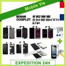 ECRAN COMPLET IPHONE 5/5C/5S/SE/6+/6S+/7+/8+VITRE TACTILE+LCD RETINA SUR CHASSIS