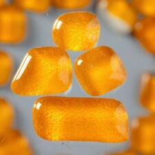 Cailloux, nuggets de verre, 8 à 25 mm, env. 140 pces, Fond plat à coller