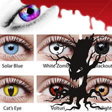 Crazy Halloween Contact Lenses Kontaktlinsen color contact lens color ONE PAIR