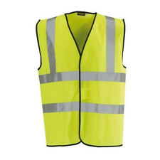 Jaune Hi Vis haute visibilité Gilet Veste sécurité EN471 Travail Taille