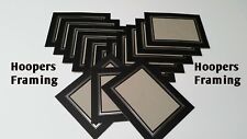 Photo Mounts KENRO STRUT PACKS Cardboard Picture View Holders - BLACK ONLY
