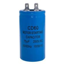 Motorkondensator Anlaufkondensator 220V 75/150µF Steckverbinder Ø42X80/120mm KLS