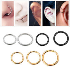 Segment Anneau Hoop Oreille Nez Lip Cartilage Tragus Helix Piercing Mode