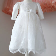 2tlg.Taufkleid+Mütze Klassisches Taufkleid Mädchenkleider (BM22-LA) 