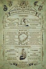 Harry Potter Maxi Poster 61 x 91,5 cm Hogwarts School List