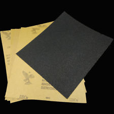 10pcs 120-2000 Papier de verre abrasif Grit Car Poli Sec Humide Sec Imperméable