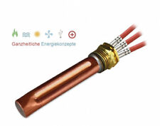 Tauchhülse Messing-Kupfer G1/2" für bis zu 3x 6mm Fühler 100mm Fühlerhülse