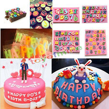 Moule gâteau alphabet lettre chiffre fondant Emporte décoration outils