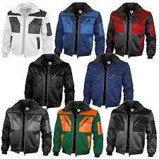 Pilotenjacke Arbeitsjacke 4 in 1 Winterjacke Schutzjacke Berufskleidung