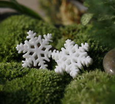 10x flocons de neige blanc classique ornements noël vacances fête décor à la mai