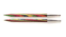 KnitPro SHORT Symfonie Wood Interchangeable Knitting Needle tips for 40cm cable