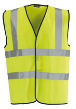 Blackrock Yellow Hi Vis High Viz Visibility Vest EN471 Waistcoat Safety (80300)