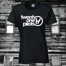 Twenty one Pilots TShirt Womens Tops 21 Pilots tshirt Frauen tshirt Letter Print