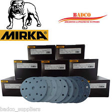 150mm DA Sanding Discs / Sandpaper MIRKA Basecut 6" Hook and Loop