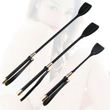 Cheval Fouet Faux Cuir Crop Flogger Cheval Bondage Sex Whip Restraint Jouet