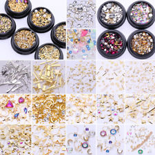 3D Crystal Gems Strass des Ongles Nail Art Decoration Charms Manucure Stickers
