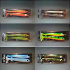 Svartzonker McRubber Mc Rubber Jr 17cm - 2 Stück - versch. Farben