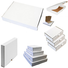 Maxibrief Großbrief Kartons Sorte & Größe Wählbar! Faltkarton Postkarton in Weiß