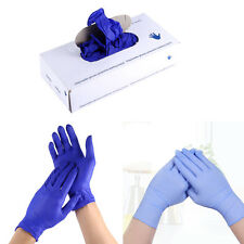 100pcs Set Caoutchouc Nitrile Latex Jetable Main Gants pour Intérieur Maison