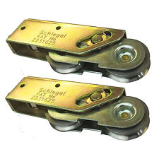 Pair of 32mm Schlegel Aluminium Tandem Sliding UPVC Patio Door Roller Wheels