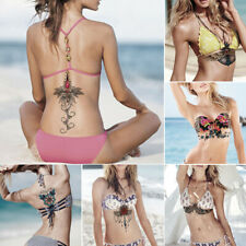 Tatouage Temporaire autocollants sexy étanche Poitrine dos coloré Bricolage