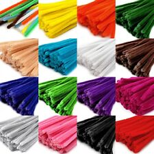 50 Stück Pfeifenreiniger ø 6 mm 30 cm Basteldraht Chenille Floristik Basteln