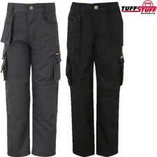 TUFF STUFF PRO WORK JUNIOR TROUSERS KIDS 3-13 YRS BOYS GIRLS WORKWEAR CARGO PANT