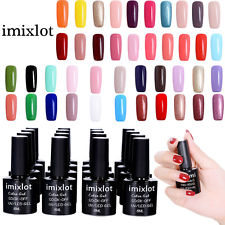 8ML Gel Nail Polish Top Base Coat UV LED Vernis à Ongles Semi Permanent Manucure