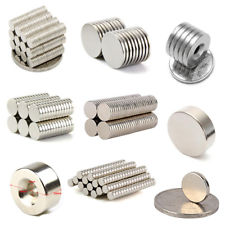 N35 Aimant Cuboïde Ronde Trou Néodyme Puissant Magnet Magnétique Terres Rares