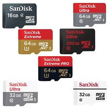 2/4/8/16/32/64/128/200 Go SanDisk Ultra Extreme Pro C10 Micro SD SDHC/SDXC Card