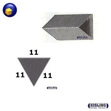  Glaserecken-Dreikantecken-Blechecken-Fensterecken Bilderecken in Streifen 11 mm