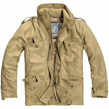 US Feldjacke M65 mit Futter khaki beige S-5XL Army Outdoor Jacke Parka sand