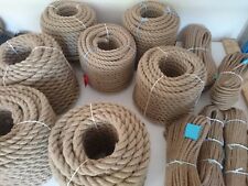 0,26  € /m JUTESEIL 2mm - 70mm Naturhanf Hanfseil Jute Seile Leine Schnur Tau