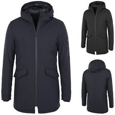 Giubbotto Uomo Invernale Giubbino Cappuccio Piumino Parka Casual Impermeabile