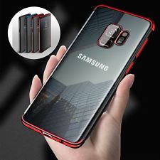 Luxury Ultra Slim Shockproof Silicone Clear Case Cover For Samsung Galaxy S8 S9