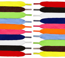 Lacets Chaussures de Sport Plats et Larges 120 x 0.8 cm - Couleur Au choix