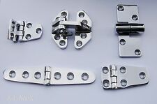 Scharnier Edelstahl VA V4A Edelstahlscharniere Inox Feinguss Poliert Scharniere