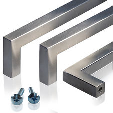 Möbelgriffe ECHT EDELSTAHL Relinggriff Küchengriffe Stangengriffe Griffe GRIFF