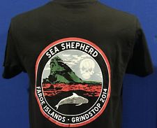 Unisex Sea Shepherd Operation Grindstop  2014 t-shirt Sale