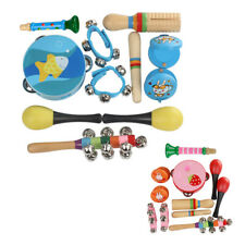 IRIN Nouveau 10pcs / set Musical Jouets Orff Instruments Ensembles Kit de ryt N8