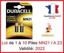 Lot de 2 à 10 Pile MN-21/A23 / K23A - 12V DLC 2022