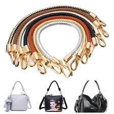 Poignée Anse sac à main Tressé Boucle Bandoulière PU Cuir Sangle Pochette 49cm