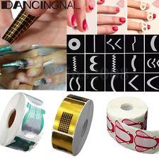 500Pcs Forme Chablon Acrylique Faux Ongle Extension Construction Gel UV Nail Art