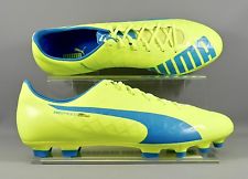 Puma (103732-01) EvoSpeed SL-S AG adults football boots - Yellow/Blue
