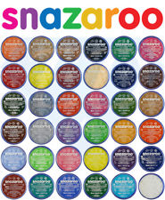 18ml Snazaroo Face & Body Paint Make Up Many Colours Stage Fancy Dress Halloween