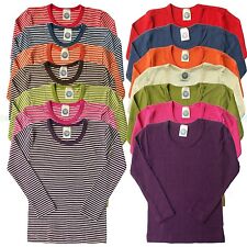 Cosilana Kinder Unterhemd Langarm Wolle Seide kbT Hemd Bio Öko Shirt Wool Silk