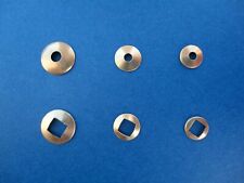 RONDELLES GOUTTES d’Aiguilles LAITON Trou RONDE & CARRÉ Horloge Pendule Sort 15x