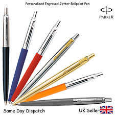 PARKER JOTTER BALLPOINT PEN BLACK, BLUE, RED,STAINLESS STEEL SILVER ,GOLD, WHITE